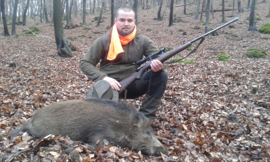 Môj prvý diviak zo spoločnej poľovačky
