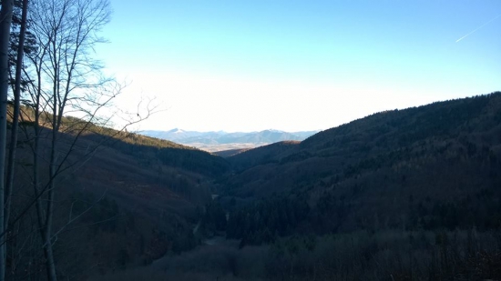 Výhľad zo štandu ( Malá Fatra)