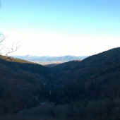 Výhľad zo štandu ( Malá Fatra)