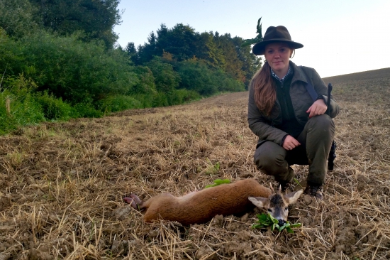 Patroni mi dopřáli, můj první srnec