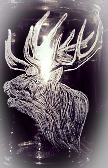 Moje ručné gravírovanie - Jeleň