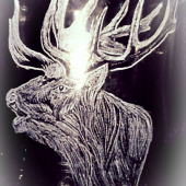 Moje ručné gravírovanie - Jeleň