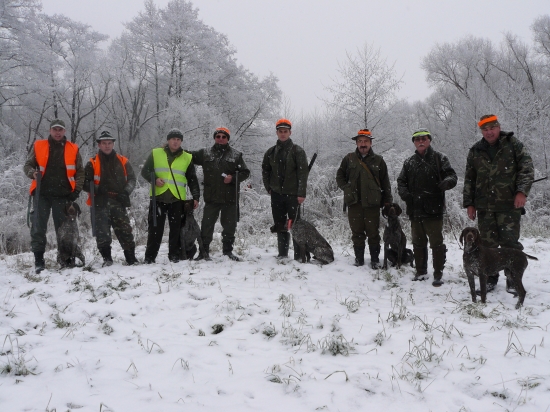 Malá prestavočka  pri love bažantov.