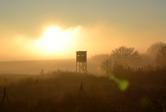 když sluníčko zapadá