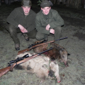 Môj prvý albín a kolegov prvý diviak v tomto roku
