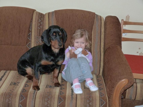 vykúpaná na gauči