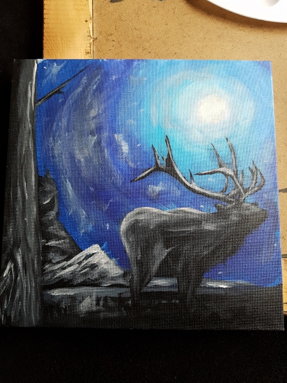 acrylic painting
