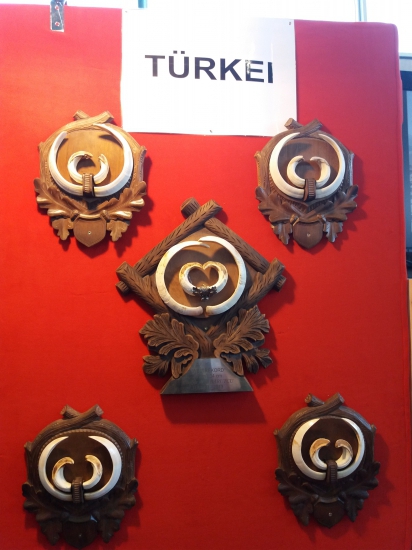 Trofeje tureckych diviakov v Salzburgu