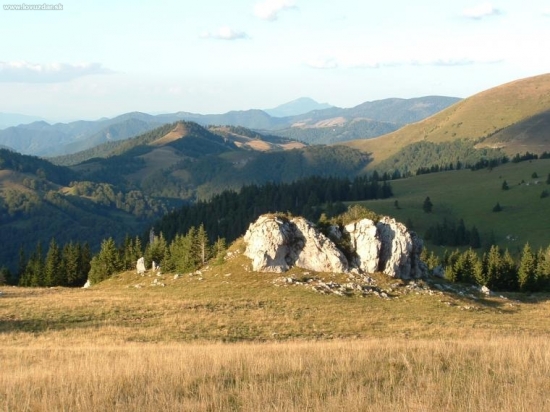 Koniec Necpalskej doliny spod  Sucheho