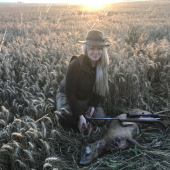 Moj prvy srnec pri vychode slnka