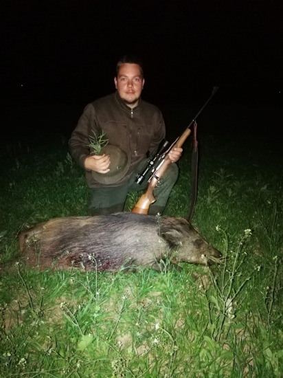 První lončák v honitbě Jilem