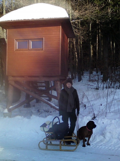 Prvý krát v lese :-)))