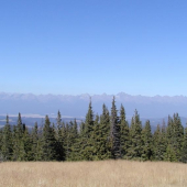Pohľad na Vysoké Tatry z Nízkych Tatier