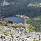 Popradské pleso z Ostrvy