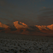 Tatry v zapadajúcom slnku