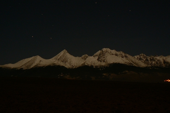 Nočné Tatry