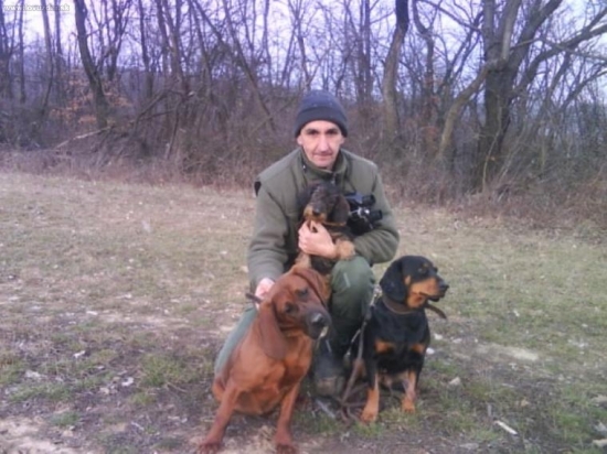 Bea, Axa, Becky-po výcviku