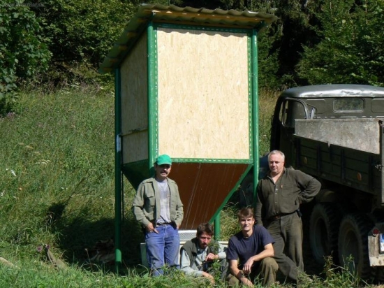 Kŕmne zariadenie na Javorí
