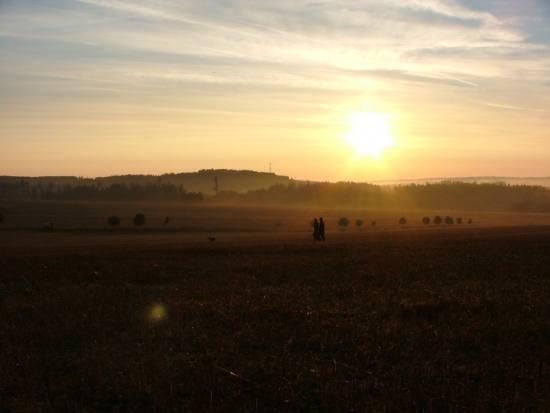 Bítov - ranný tréning