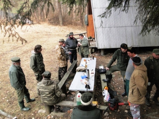 Dnešné sčítanie zveri+ brigáda.