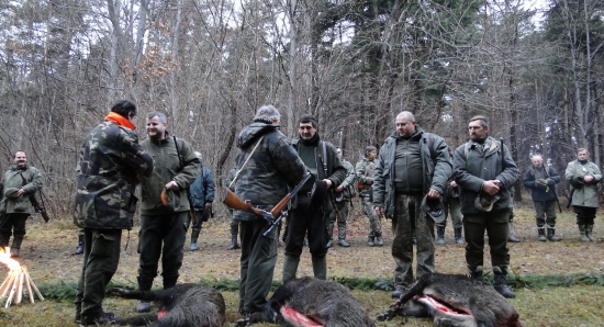 Výrad po spoločnéj polovačke