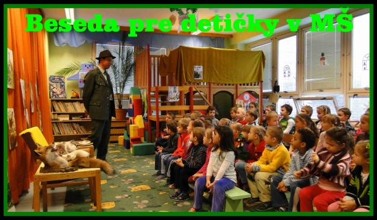 Aj takto vieme potešiť detičky v MŠ.