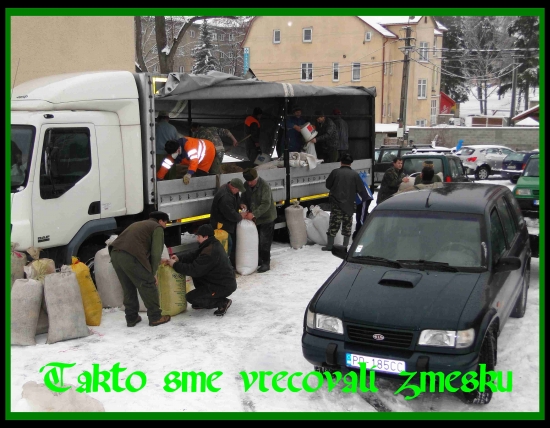 Keď prišlo krmivo.