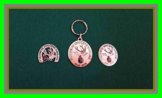 Odznaky K 70 výročiu PZ - Handlová