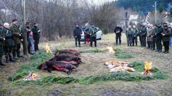 Výsledok spoločnej poľovačky