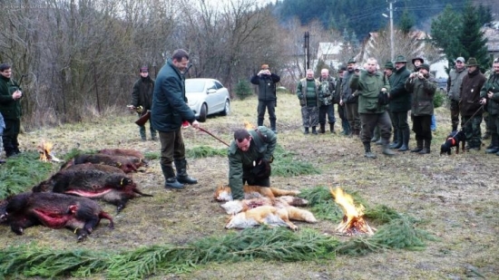 Pasovanie za lovca(jeho prvá líška)