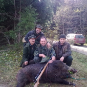 Spolocna polovacka -Kanec 150kg