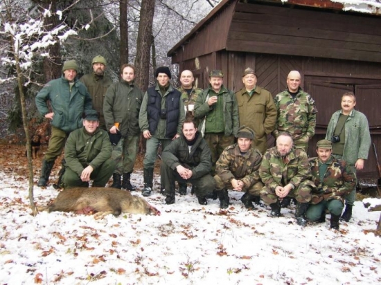 Spoločná poľovacka v Jedlinke