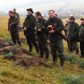 Úspešní strelci na sv. Huberta