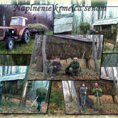 Jesenné naplnenie krmelca senom
