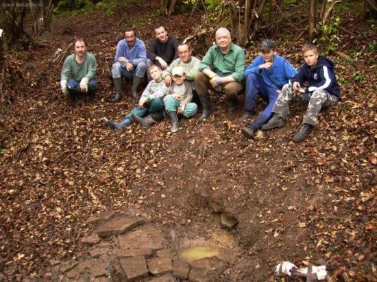 Studnička po vyčistení