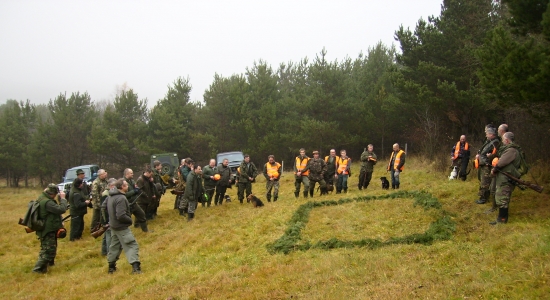 Spoločná poľovačka na Huberta 2010