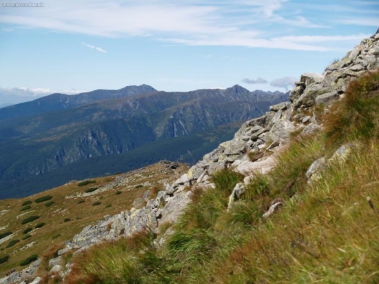 Pohľad na Západné Tatry