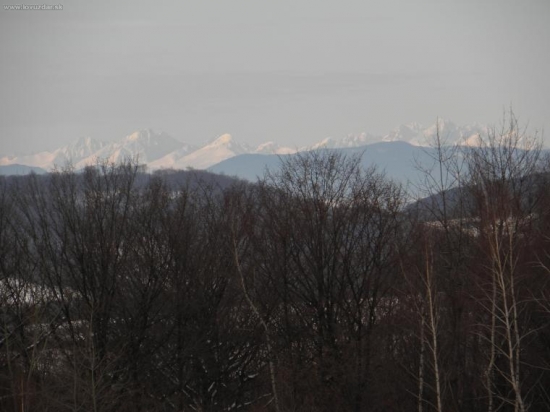 Tatry fotené spod Makovice
