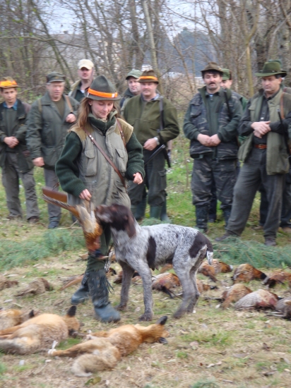 spoločná polovačka na bažanty