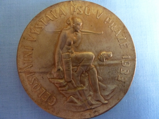 PRAHA 1933 výstava psov