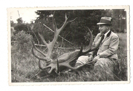 Franz Vogt a jeho trofej