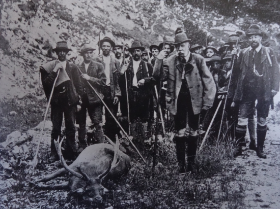 František Jozef s úlovkom