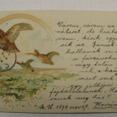 Pohladnica z roku 1899