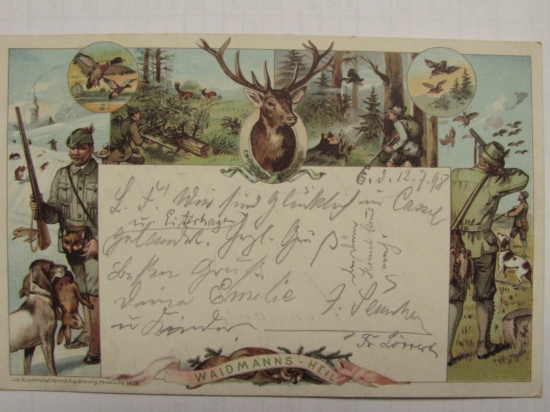 POHLADNICA Z ROKU 1898