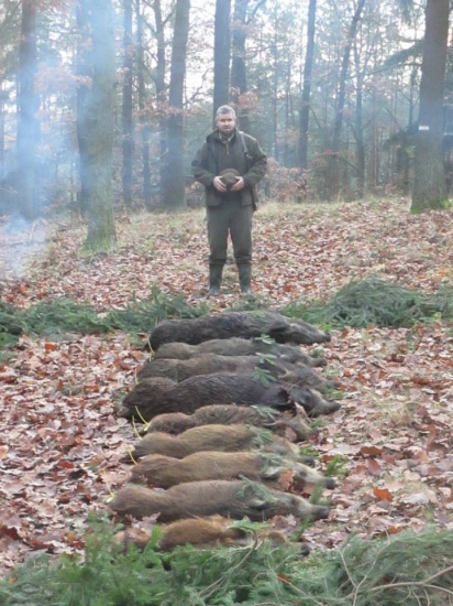 Poslední pota ulovené zvěři...