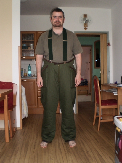 nový zimní dolněk...kalhoty z ovčího rouna..