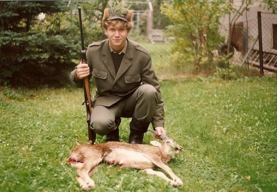 Muj 1. kus ulovene mufloni zvere