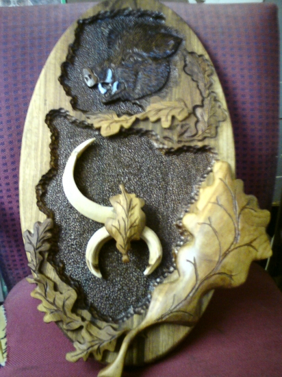 nová podložka pod trojzubého diviaka