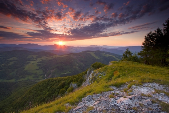 Večer na Folkmarskej skale