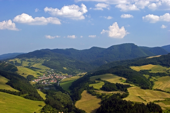 Pohľad na Folkmarský chotár
